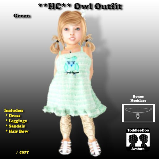 **HC** Kaylee Outfit - Yellow Flowers