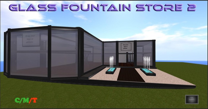 Glass fountain store 2