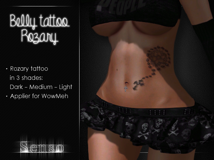 .:Senso:. Rozary Belly Tattoo