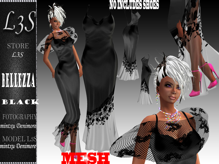 [ L3S ] BELLEZZA BLACK