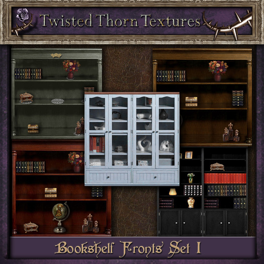 ~TTT~ Bookshelf Fronts Set 1