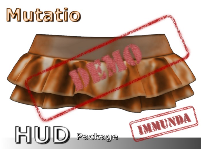 DEMO: immunda Mutatio Mini Rara Skirt Autumni HUD Package
