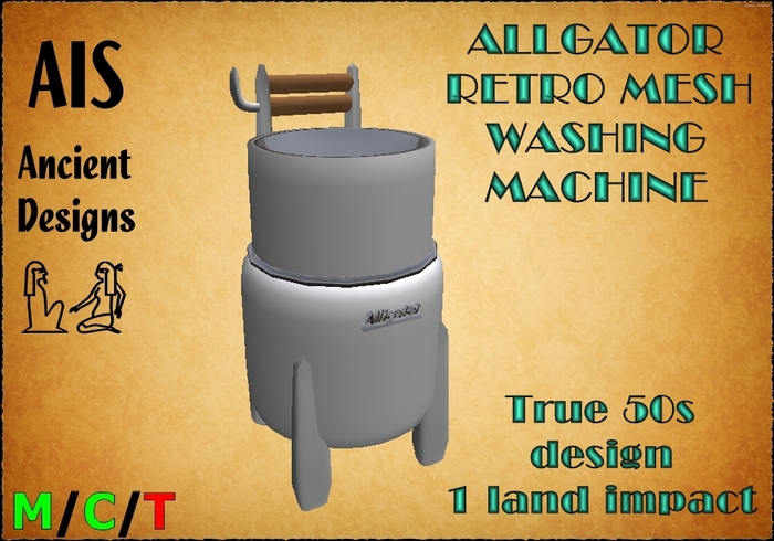 Retro Washing Machine