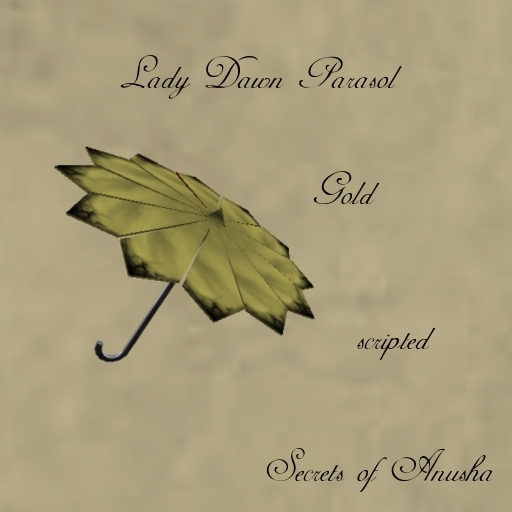 *SoA* Lady Dawn Parasol  - gold