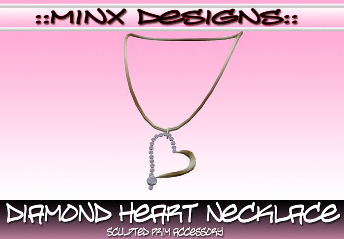 ::MD:: Diamond Heart Necklace