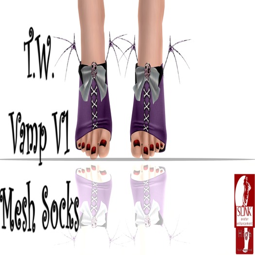 T.W. Purple Vamp/bow
