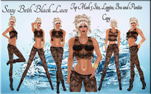 LSR - Sexy Beth Black Lace