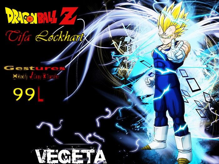 Vegeta Gestures (Boxed)