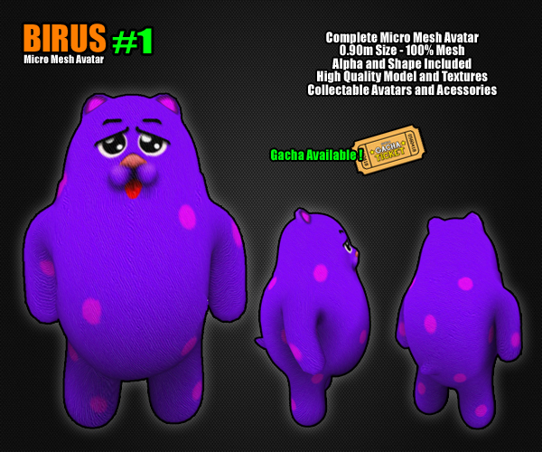 [LR]Birus - 1 - Micro Mesh Avatar