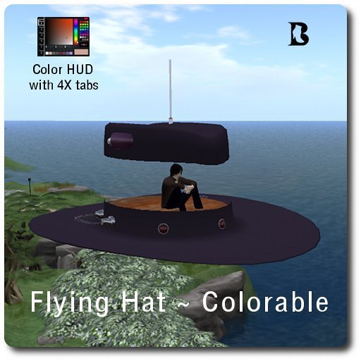 Blackburns Flying Hat Colorable