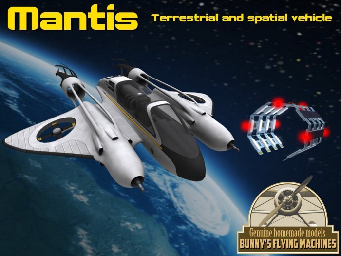 Mantis - Terrestrial and spatial vehicle