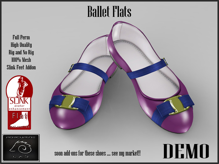 [PL] - DEMO SLINK - Ballet Flats