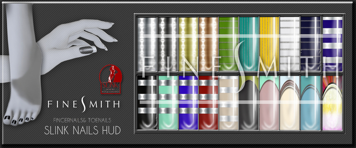 F I N E S M I T H metalic SET- slink nailS