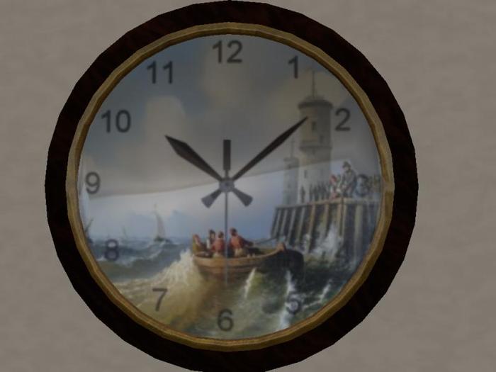 Mesh Clock: Vintage (A GullsWing Sailing and Maritime Product)