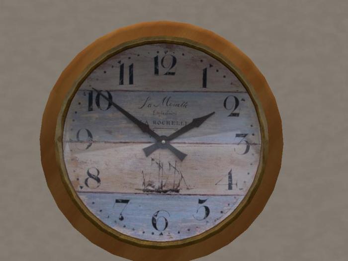 Mesh Clock: Nautical (A GullsWing Sailing and Maritime Product)