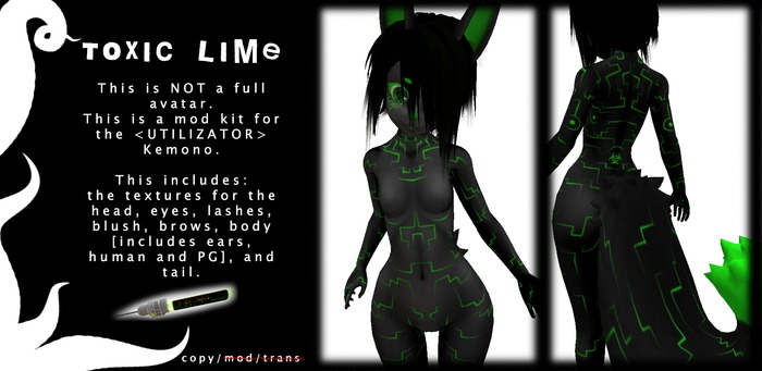 Toxic - Lime Kemono .:TentacleExperimentz:.