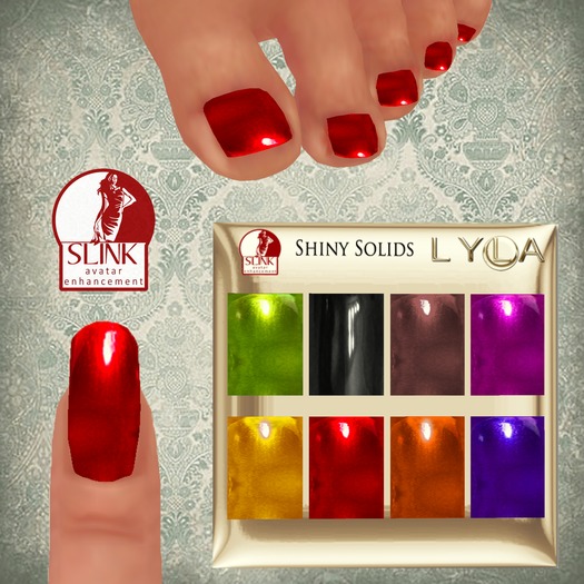 ! Lyla ! - Slink Manicure Nails & toenails - Shiny Solids