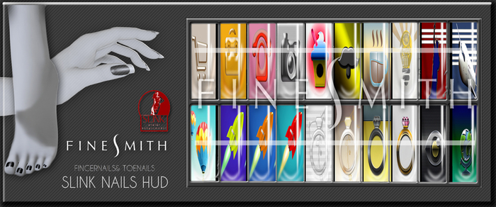 F I N E S M I T H VECTOR SET- slink nailS