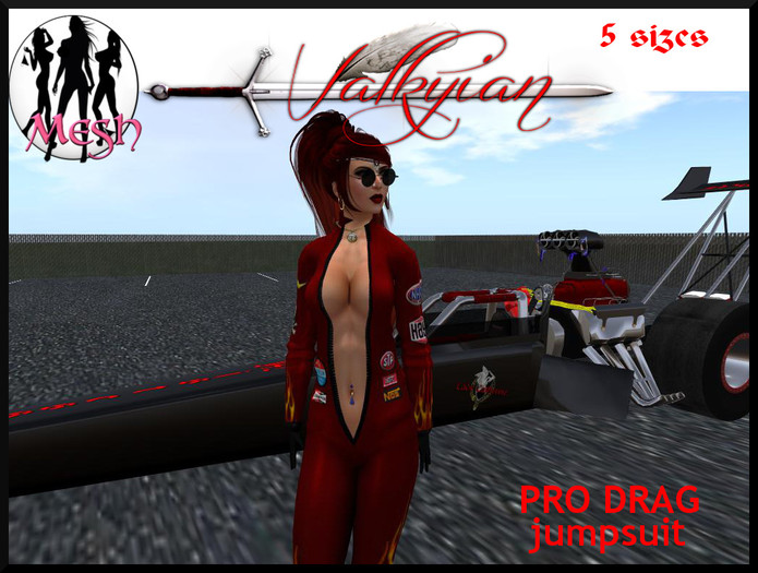 ~Valkyrian~Pro Drag Jump Suit 