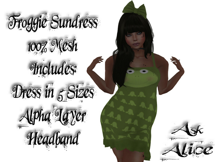 /:\AA/:\ Froggie! Sundress Boxed