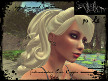 SB - Salamander Earcuff - gold (Boxed)