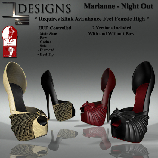 DE Designs - Marianne Heels - Night Out