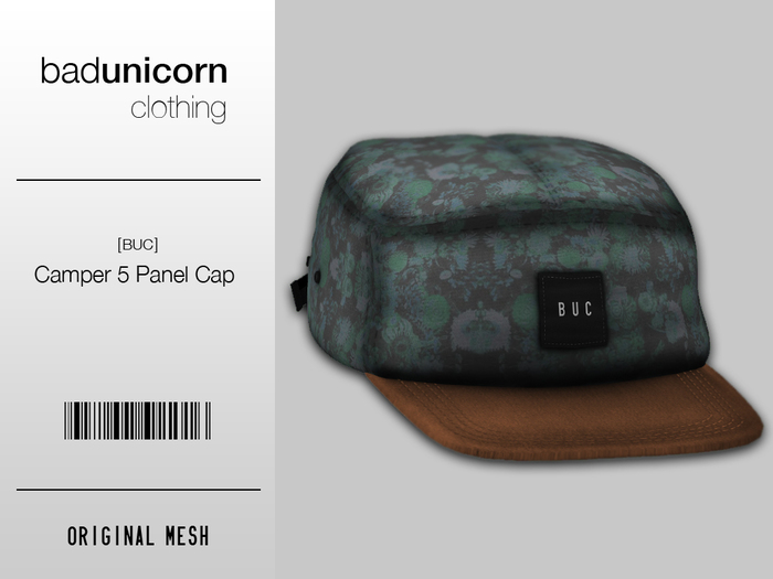 "Eden" Camper 5 Panel Cap