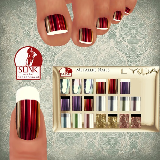 ! Lyla ! - Slink Manicure Nails & toenails - Shiny Solids