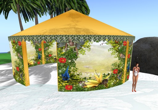 Yellow Fairy Tent