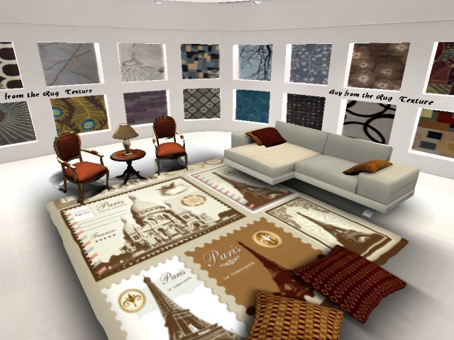 H♥MD- VINTAGE PARIS RUG 