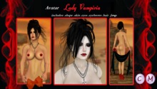 .:.AVATAR  LADY VAMPIRIA  C M box