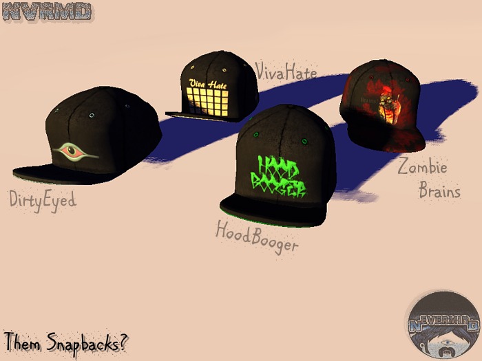 //NVRMD\\ Them Snapbacks - Hood Booger