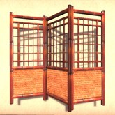 Discount! [L]Bamboo Folding Screen(Mesh)