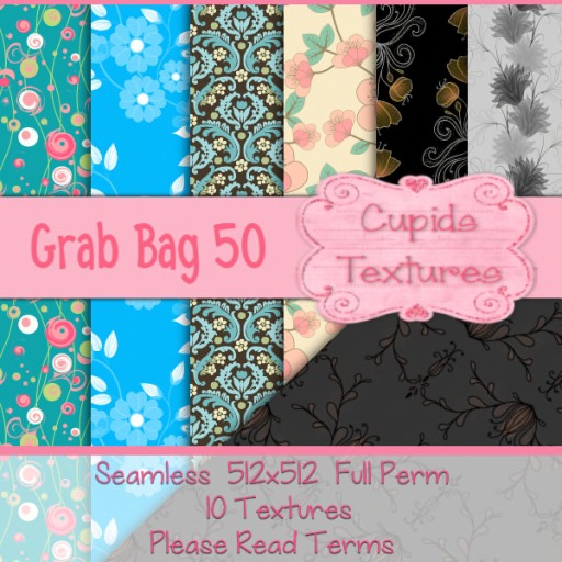 *Cupids Textures * 10 GRAB BAG  50