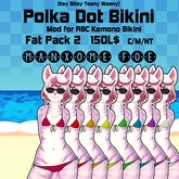 [MF] Polka Dot Bikini - Fat Pack 2