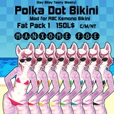 [MF] Polka Dot Bikini - Fat Pack 1