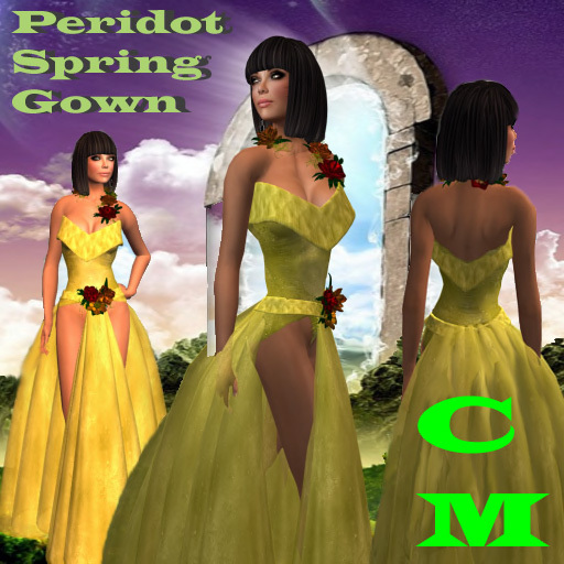 Peridot Spring Gown