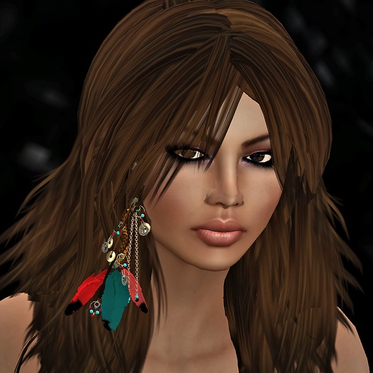 Head band  hippie feathers org