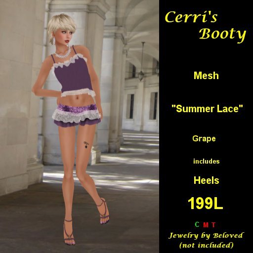 Cerri's Summer Lace Azure