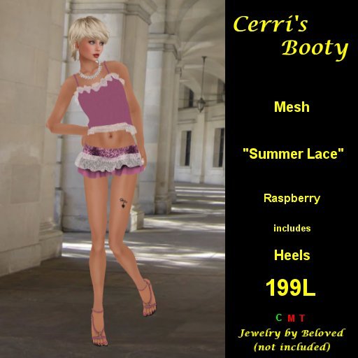 Cerri's Summer Lace Raspberry