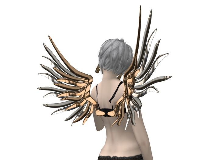 Metallic Wings (Gold+Silver)