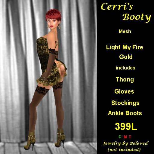 Cerri's Light My Fire Crimson