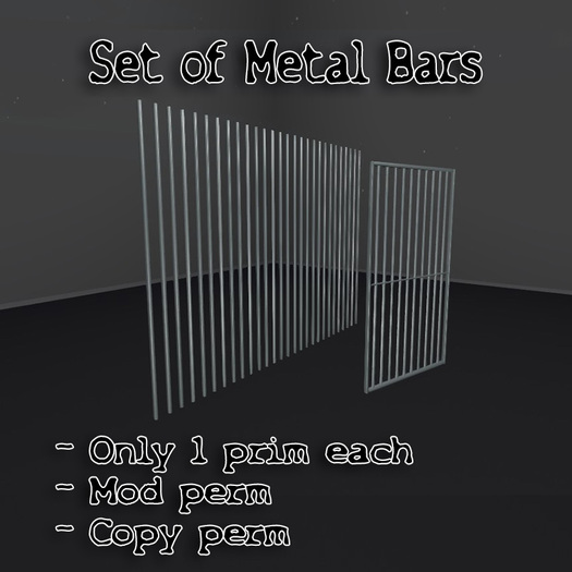 Metal Bars Boxed