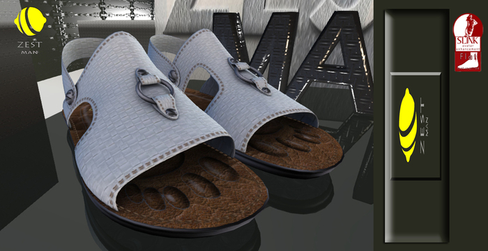 ZEST  MAN  WHITE WEAVE  PAIR  boxed