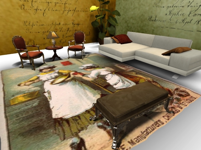 HIMD-Multi Change Modern Area Rug -TRES (boxed)