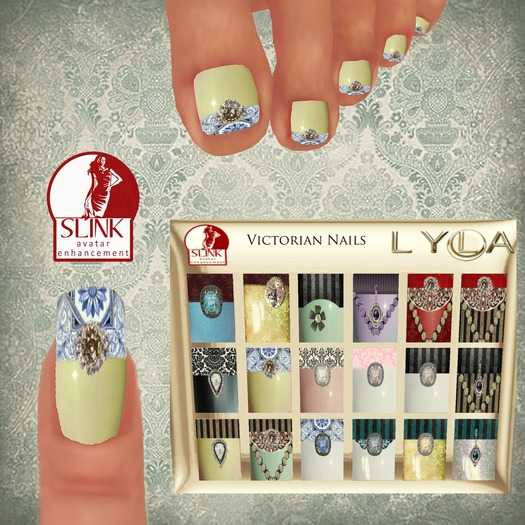 ! Lyla ! - Slink Manicure Nails & toenails - Shiny Solids