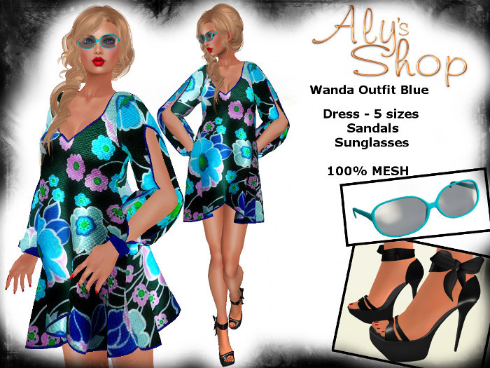 *Aly's Shop* Wanda Outfit Blue