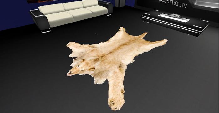 Second Life Marketplace - Lion Skin Rug