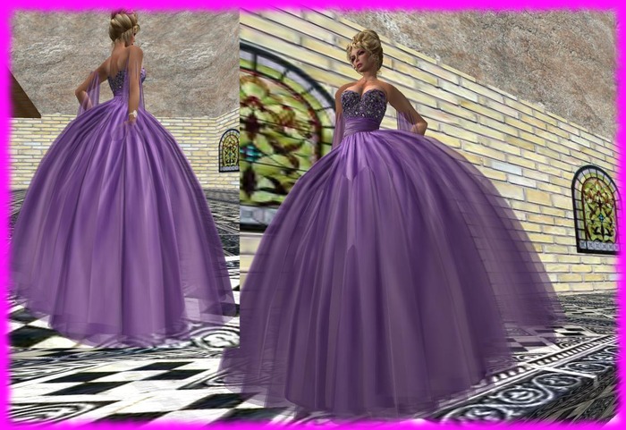 Second Life Marketplace - VIOLETTA beautiful gown