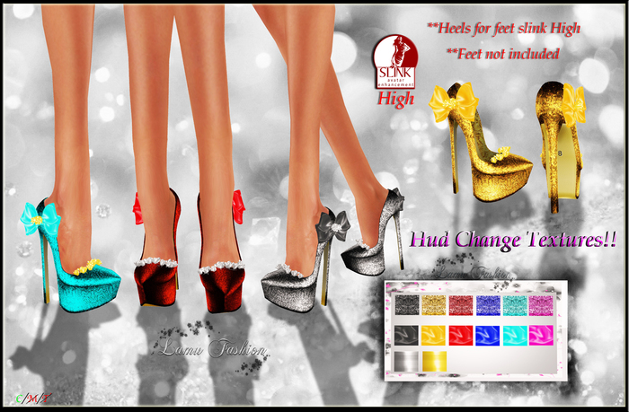 -Lamu Fashion-High Heels *Elisabetta* Hud Change Texture !DISCOUNT!